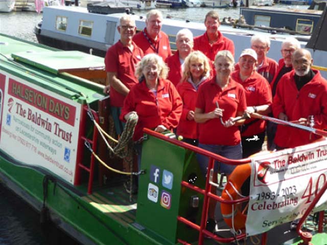 Group of Volunteers on One of Our Boats